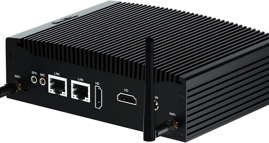 Test du mini PC industriel fanless Histton Core i5 - puissance et compacité