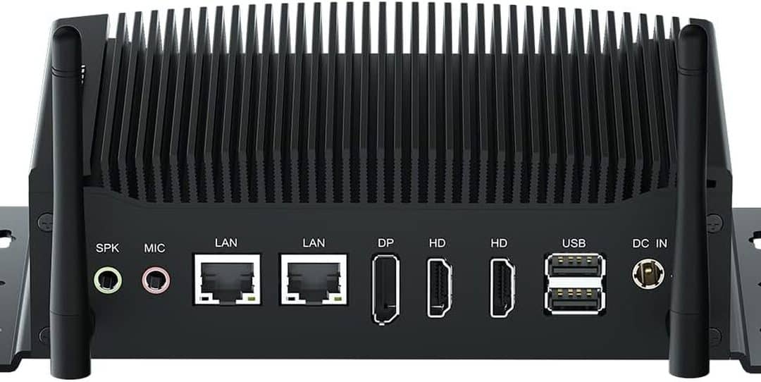 Test : mini PC industriel Weidian Core i7 fanless