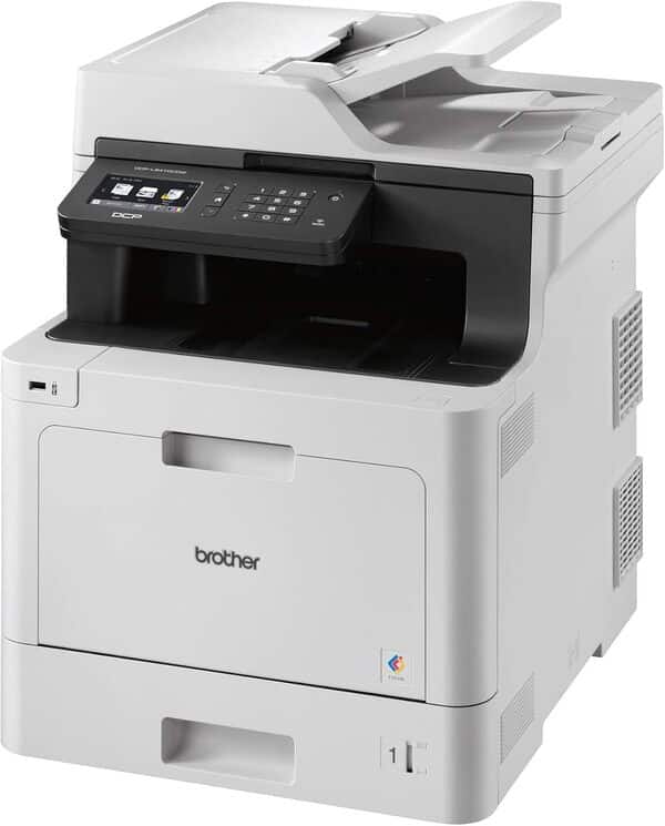 Brother DCP-L8410CDW Imprimante Multifonction 3 en 1 Laser - Professionnel - Economique - Couleur - Compact mais Puissant - Récompensé par Bli - A4, NOIR