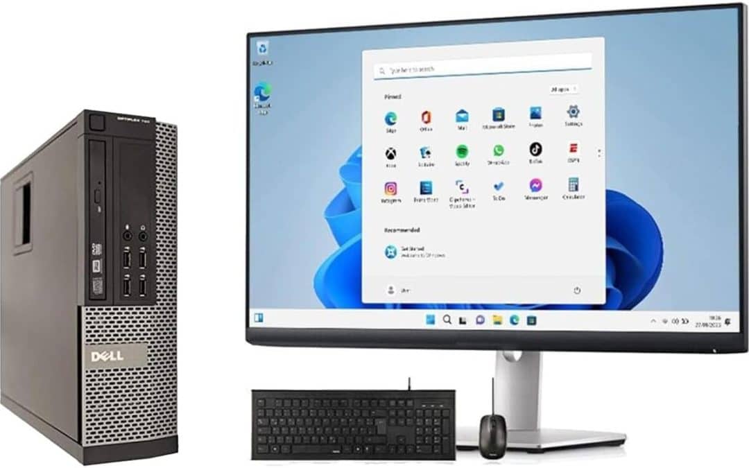 Test : dell Optiplex i5 reconditionné, écran 22