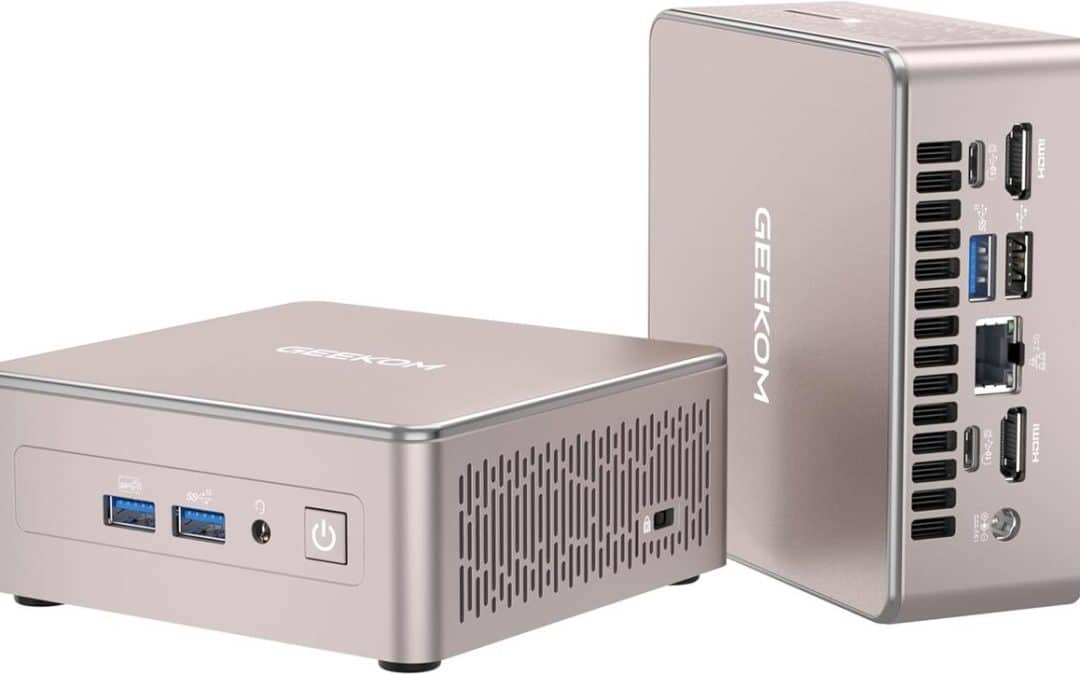 Test du mini PC Geekom A5 2025 : puissance et silence au rendez-vous