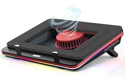 Test du IETS GT500 : ventilateur turbo-Fan RGB puissant pour PC portable