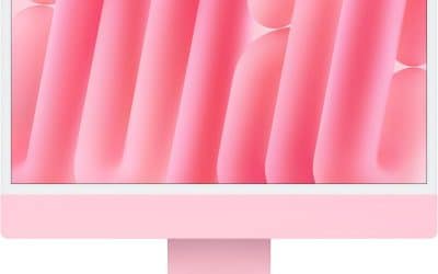 Test : ordinateur Apple iMac tout-en-un, puce M4 et écran Retina 24&Prime; rose