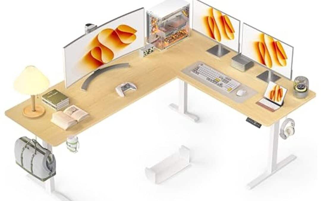 Test : bureau ergonomique en L WalkingDesk réglable en hauteur