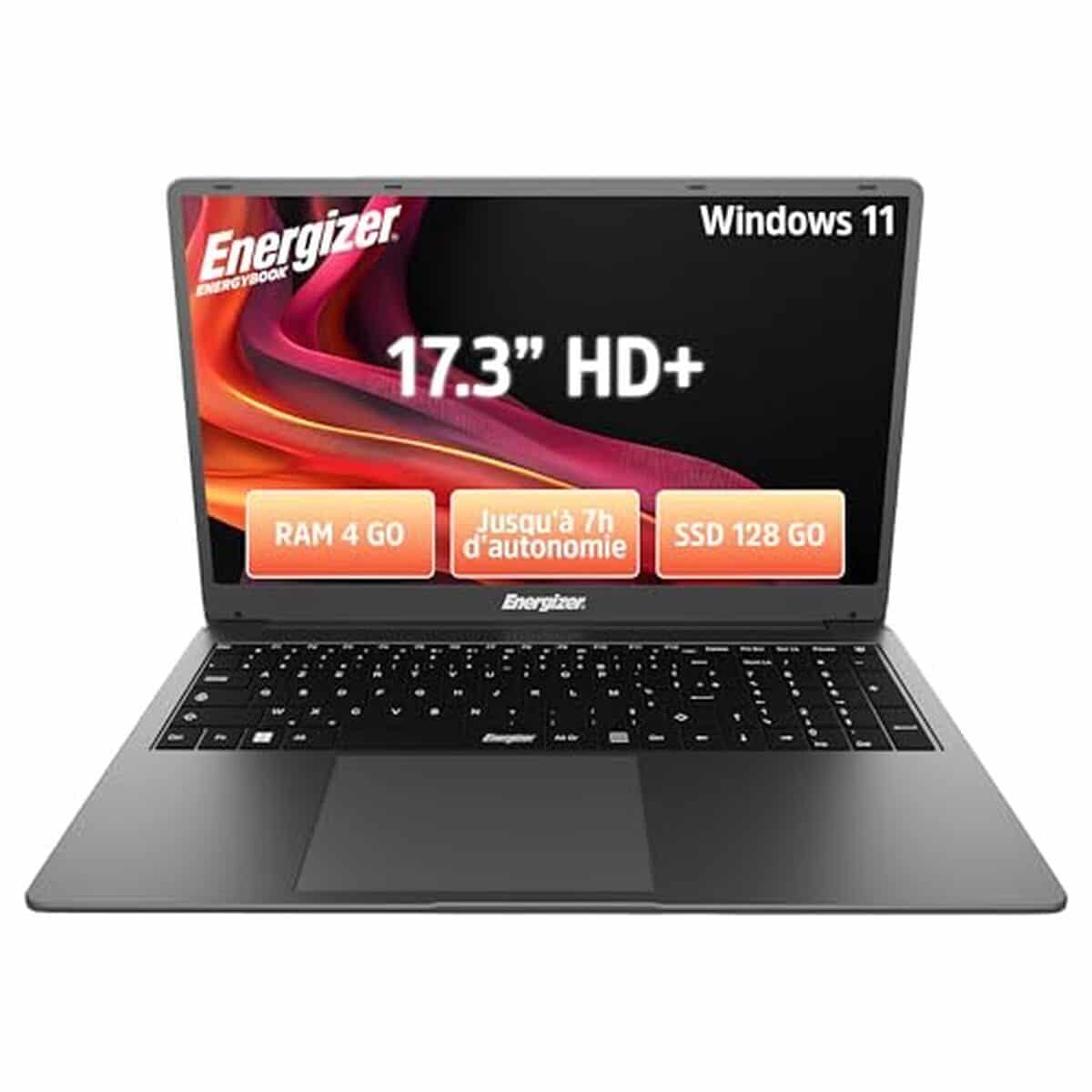 Test du PC portable Energizer EnergyBook 17 : performance et grande autonomie